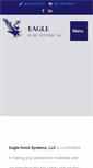 Mobile Screenshot of eaglehoistsystems.com
